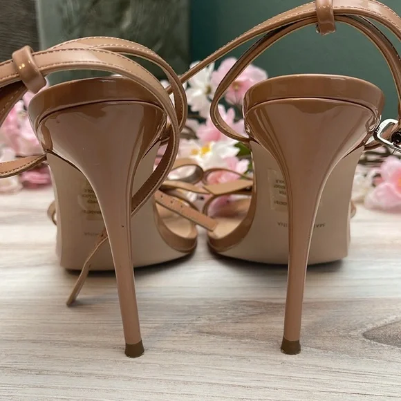 Steve Madden Bradshaw Nude Bow Heels Size 7 - Picture 3 of 6